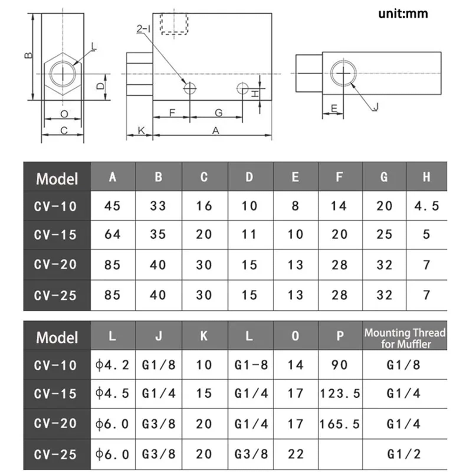 CV generador de vacío presión neumática CV-10HS 15 20 25 30 válvula de Control negativo integrada 1 Uds(CV-30 w 6 Fitting)