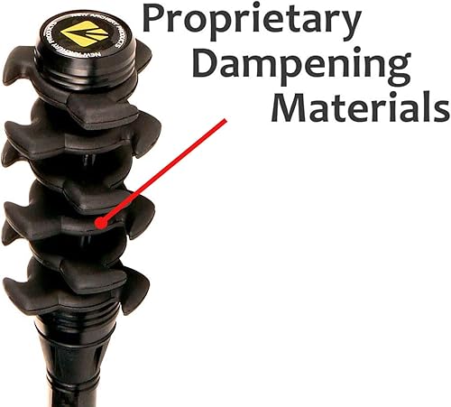 Miniatura 2 de New Archery Products Apache Stealth Dampening Estabilizador de arco de 5"/8" Reducción de ruido y vibración para caza de arco compuesto