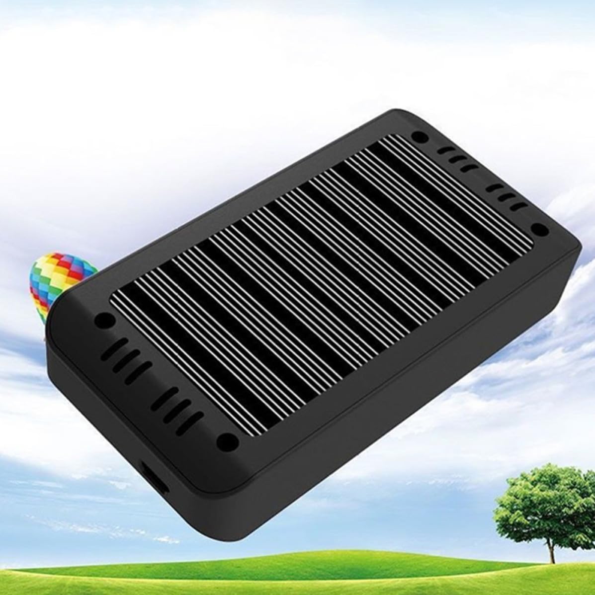 Sistema de Monitoreo de Presión de Neumáticos Solar Inalámbrico para Camiones Grandes y Autocaravanas Pantalla a Color de Alta Definición y Advertencia Visual y Audible para 6