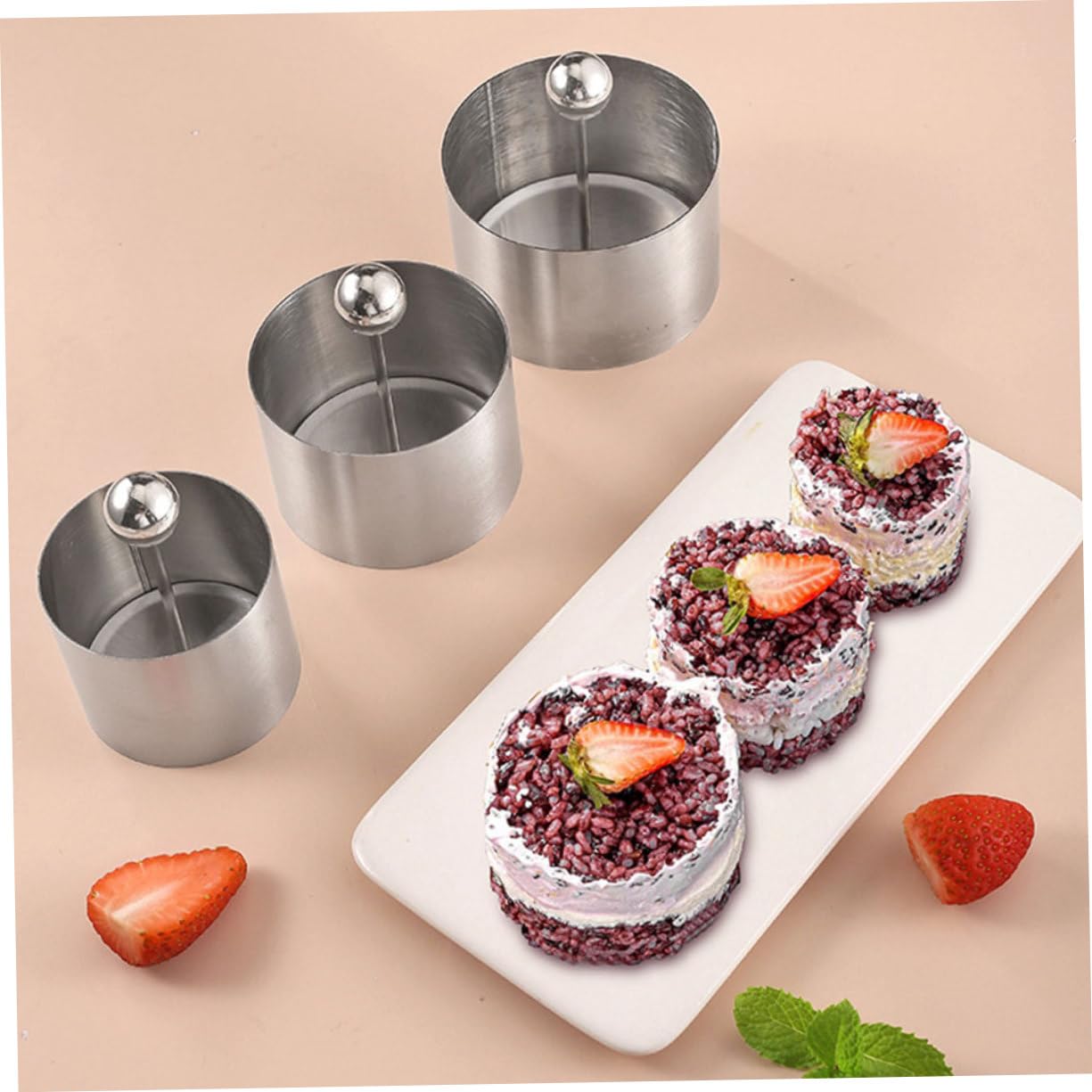 Amazon.co.jp: Alipis ステンレス製ラウンド型キッチン用型セット 冷菜 Amazon.co.jp: Alipis ステンレス製ラウンド型キッチン用型セット 冷菜
