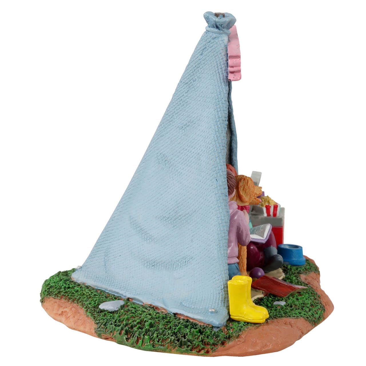 Lemax Girls Backyard Camping #13555
