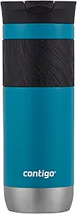 Contigo Byron 2.0 Stainless Steel Travel Mug with SNAPSEAL Lid and Grip 20oz. Juniper