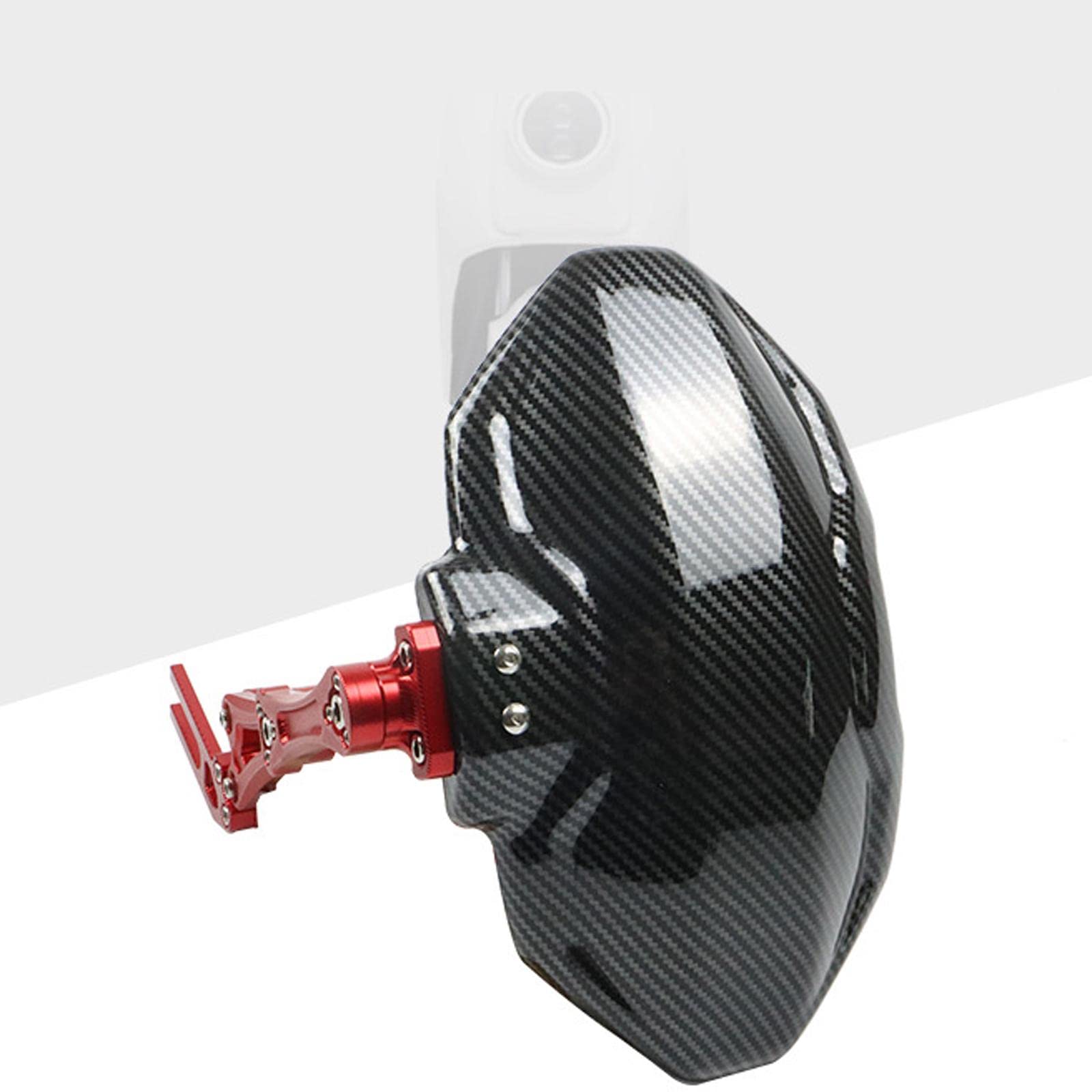 Amagogo Eletric Bike Schutzblech Hinterrad Spritzschutz Kotflügel Aluminiumlegierung Universal Zubehör Verhindert Verschmutzungen für Pendler Ausflüge Alltag