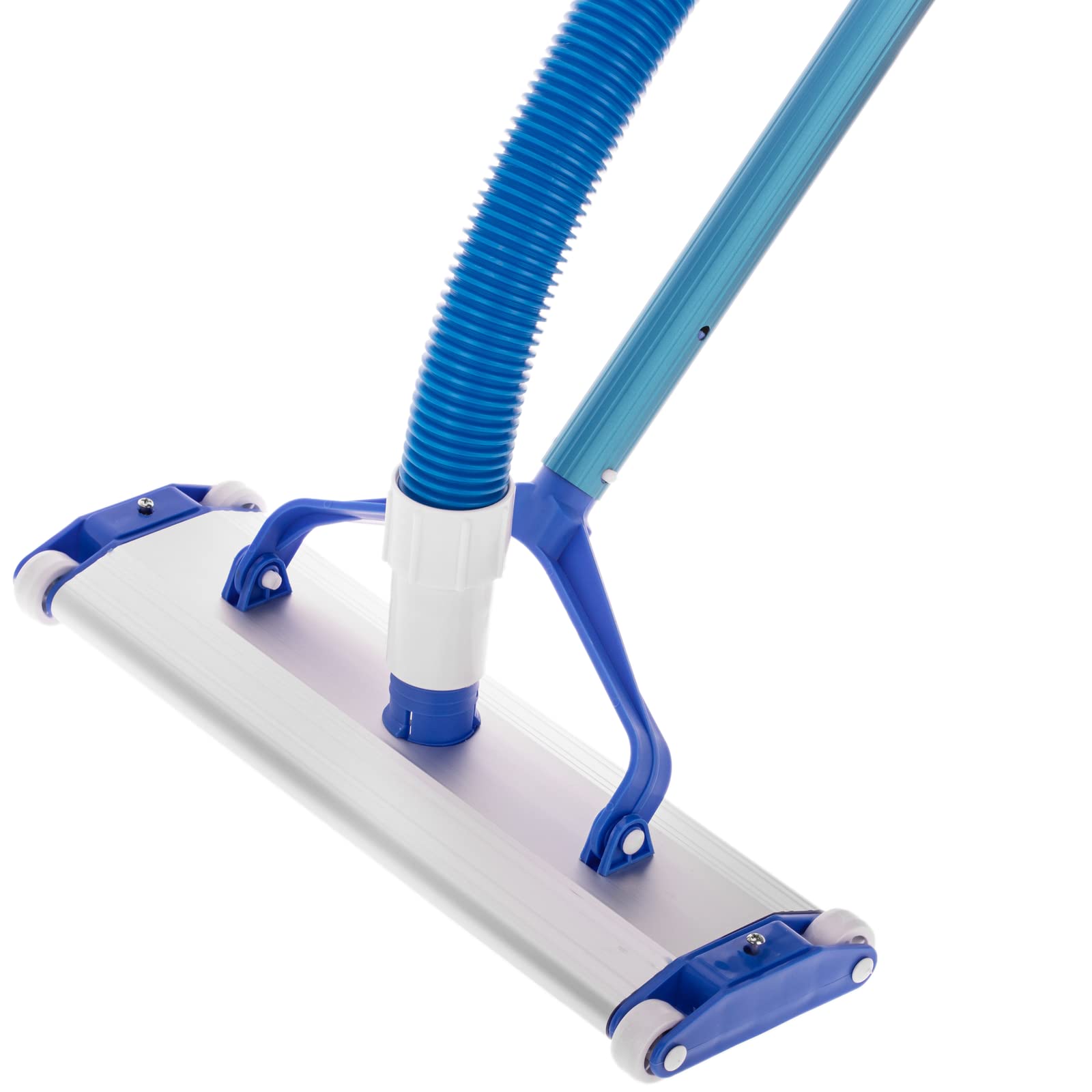 PrimeMatik - Limpiafondos Manual Rectangular de Aluminio para Piscinas 44 cm