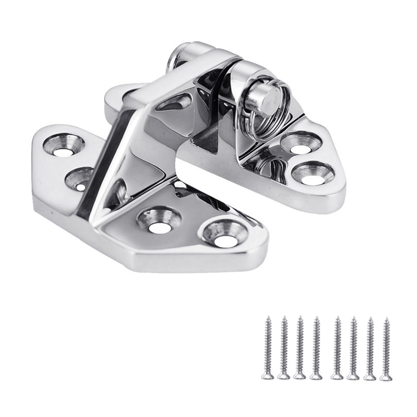 Stainless Steel 316 Marine Hinges 66x71mm with Removable Pin Suitable for Deck Fitting, Boat/Yacht Hardware Installation Stainless Steel Hinge