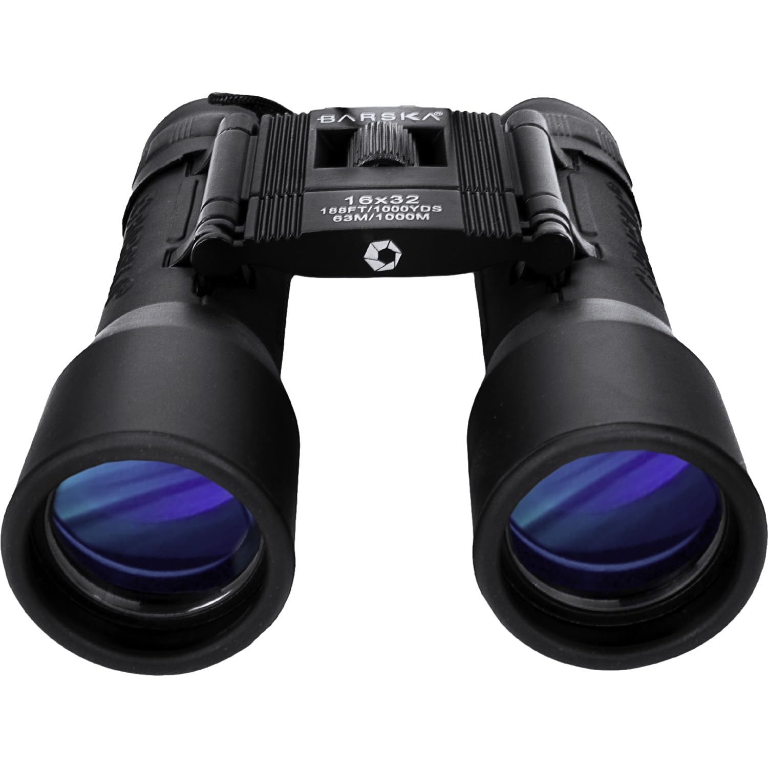 BARSKA Lucid 16x32 Compact Binocular (Black)