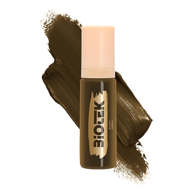Pigmento para sobrancelhas Biotek Paris, textura cremosa, fabricação italiana, 15 mL