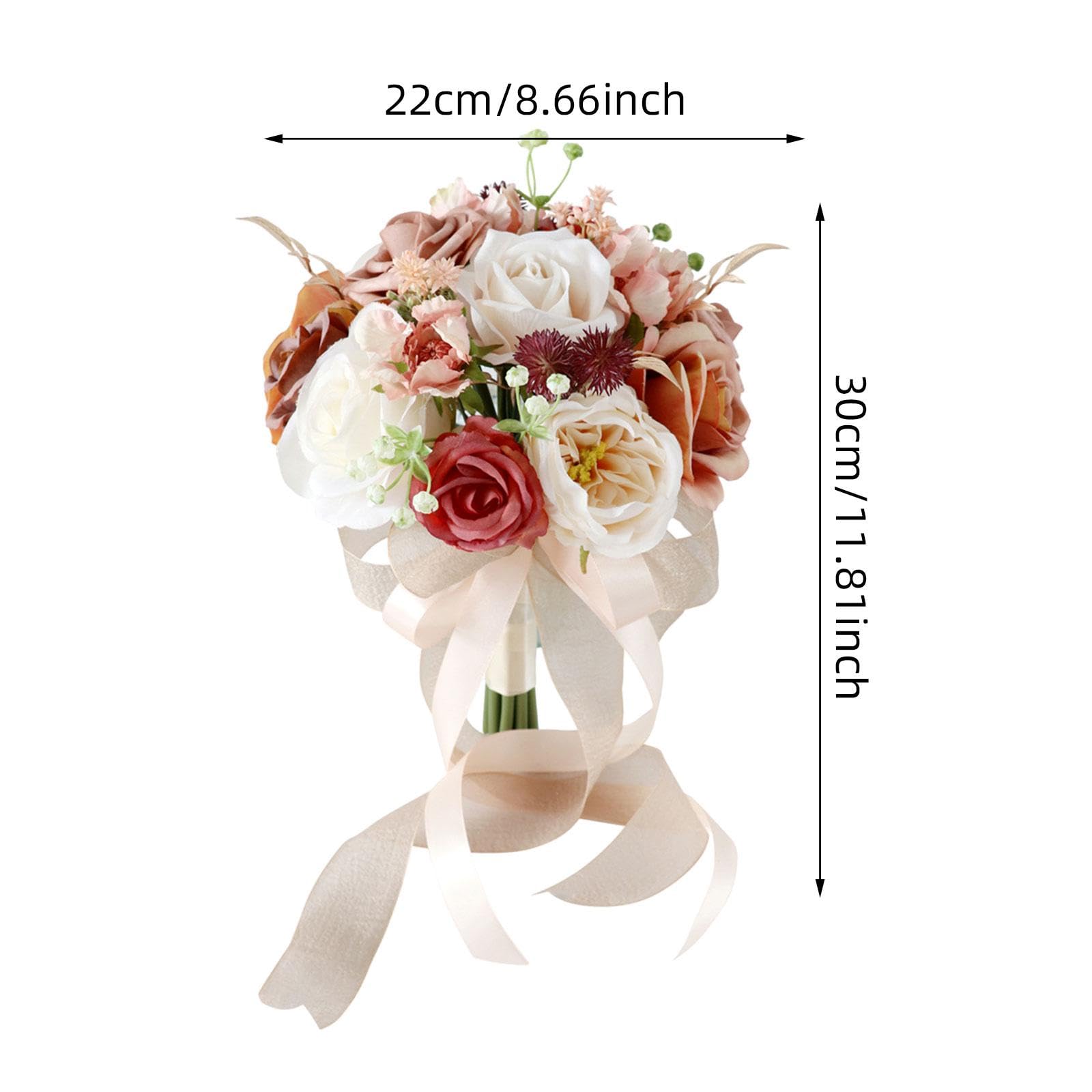Bouquet Da Sposa, Decorazione per La Casa, Artificiale Finto per La Sposa, Le Damigelle, La Cerimonia di, Il Ringraziament, Style D