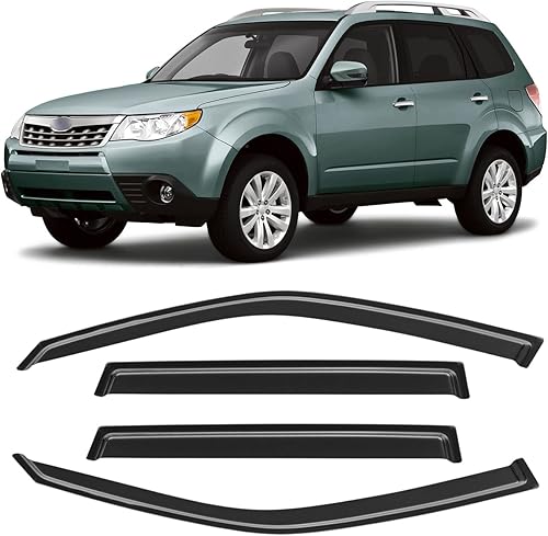 Miniatura 269 de Viseras de ventana para Chevrolet (Chevy) Express/GMC Savana 1996-2025, protectores de lluvia, deflector de sombra de ventilación, humo oscuro