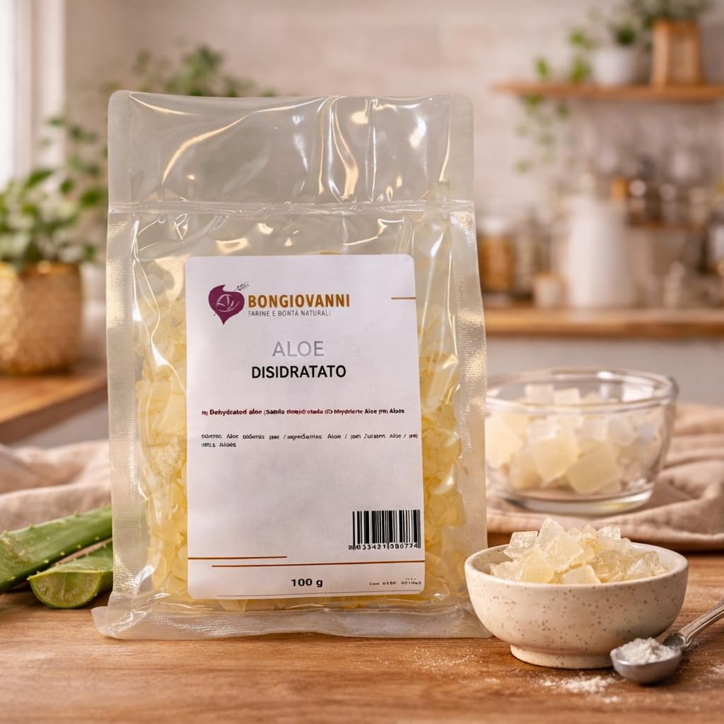 BONGIOVANNI FARINE E BONTA' NATURALI Aloe Disidratato - 0.2 kg