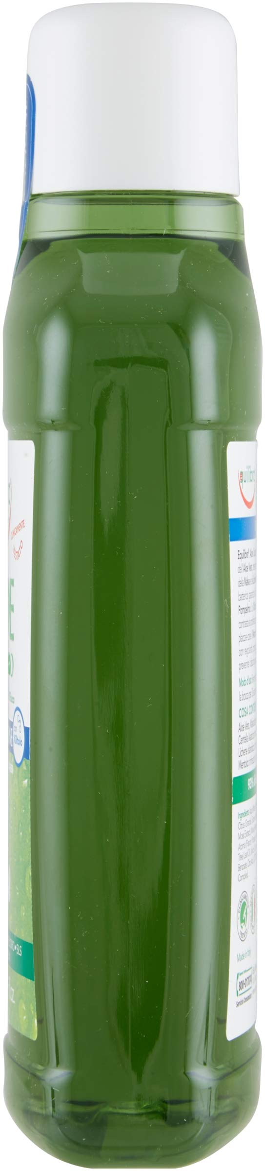 equilibra Igiene Dentale, Aloe Collutorio Multiattivo, Collutorio a Base di Aloe Vera dal Delicato Gusto Menta, Xilitolo e Mentolo per un Alito Fresco, Aiuta a Proteggere da Carie e Tartaro, 500 ml