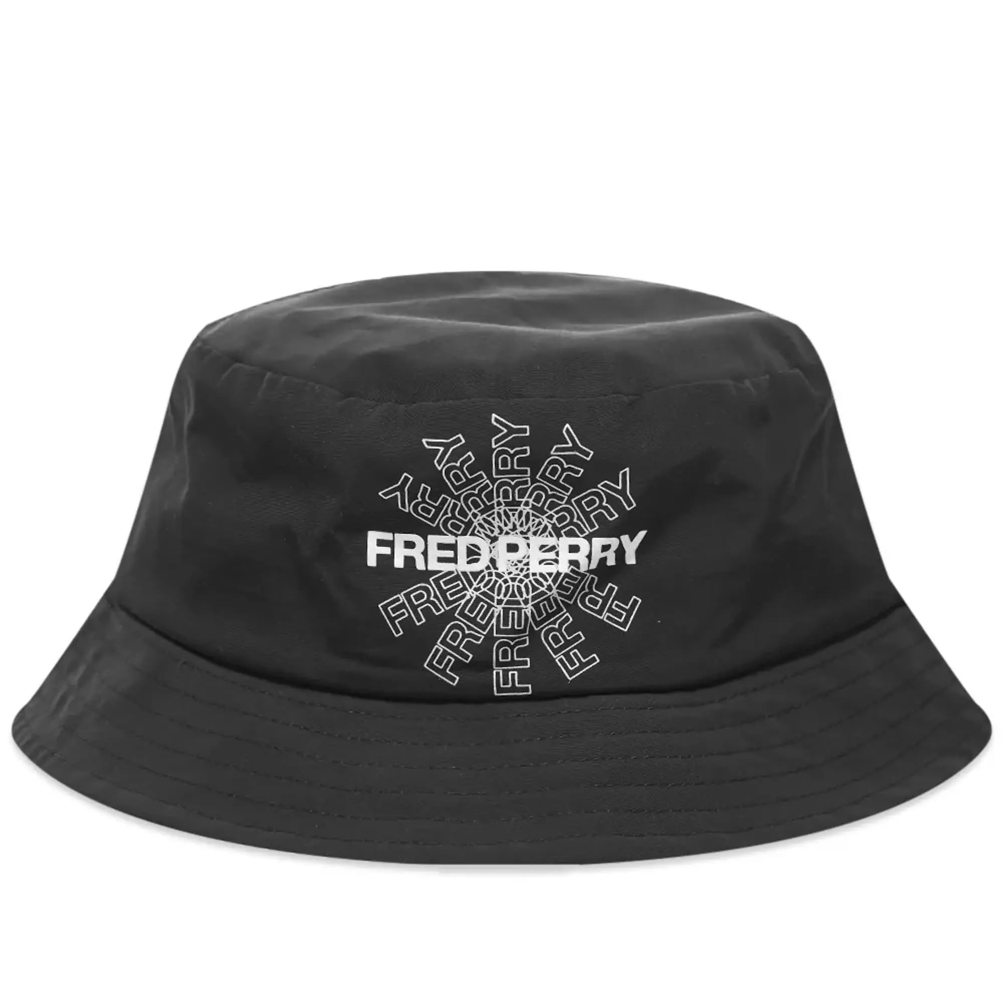 Fred Perrry Failsworth Headwear Wool Bucket Hat Drake\'s Print Size S Unisex Fred Perry Chunky Corduroy Bucket Hat main image 2