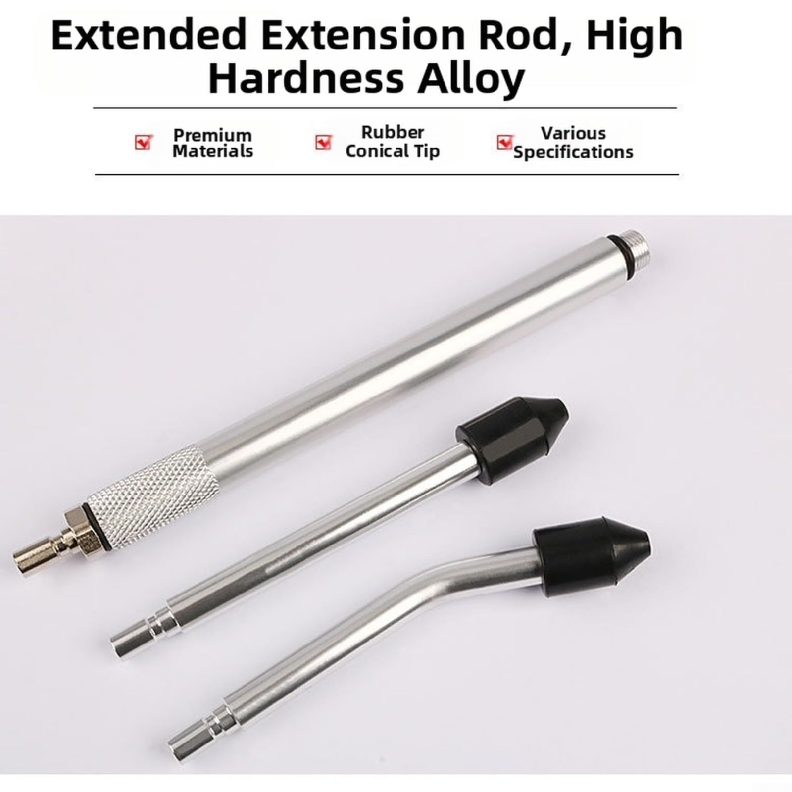 Medidor de presión cilíndrica de 11 piezas para prueba de compresión del motor, manómetro 0-300 PSI/0-20 BAR con adaptadores y manguera flexible,