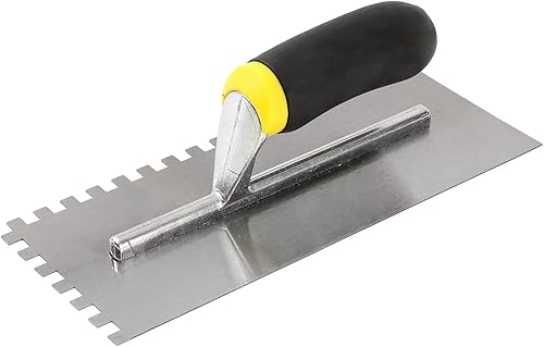 Miniatura 5 de 4 piezas herramientas de hormigón incluye enyesado paleta con dientes SQ enyesado paleta con V teech 11 "albañilería paleta 6" paleta apuntando