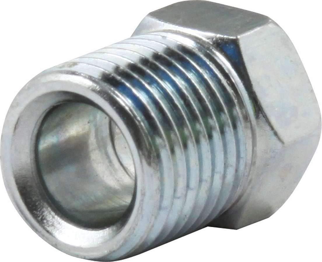 Allstar Performance ALL50116 1/4" Zinc Plated Inverted Flare Nut, (Set of 10)