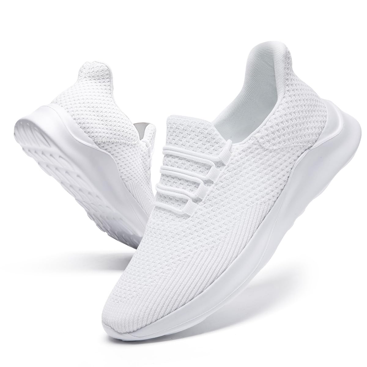 Zapatos Deportivos Sin Cordones para Caminar Y Correr Mujer Ligeros Transpirables Antideslizantes Y Cómodos El Día A Día
