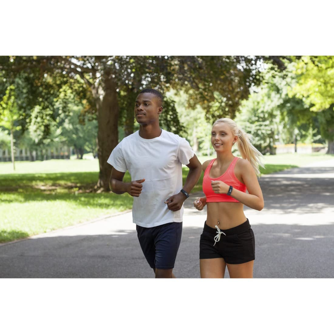 Hama - Banda de Actividad (Smartwatch Resistente al Agua, función Despertador, hasta 14 Deportes Diferentes, podómetro, frecuencia Cardiaca, Reloj Deportivo) Negro