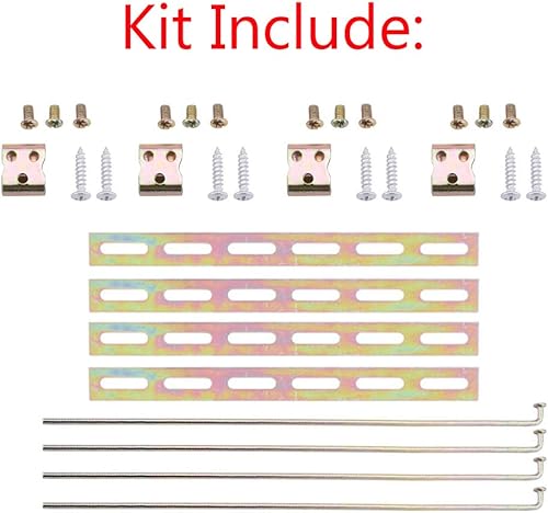 Miniatura 3 de ESUPPORT Actuador universal de plástico negro para cerradura de puerta de alta resistencia, 2 alambres de 12 V, paquete de 4