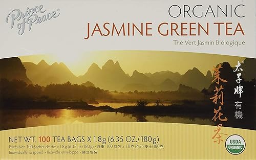 Miniatura 9 de Prince of Peace - Té verde de jazmín orgánico - 100 bolsas de té