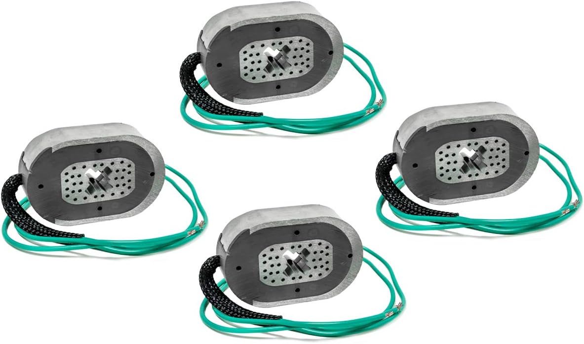 4PK 10" Electric Trailer Axle Brake Magnet Replacement Kit Fits Most 3500# Axles
