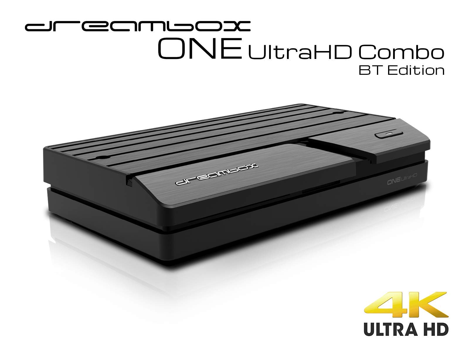 Dreambox One Combo Ultra HD BT 1x DVB-S2X MIS / 1xDVB-C/T2 Tuner 4K 2160p E2 Linux Dual WiFi H.265 HEVC