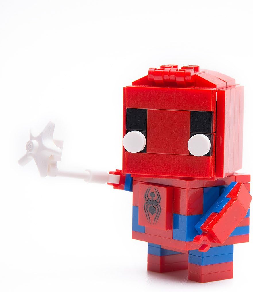 Marvel superhero MiniBlocks- Spider Man -Special Design Building Block Smaller Size More Creative DIY Educational Toys …