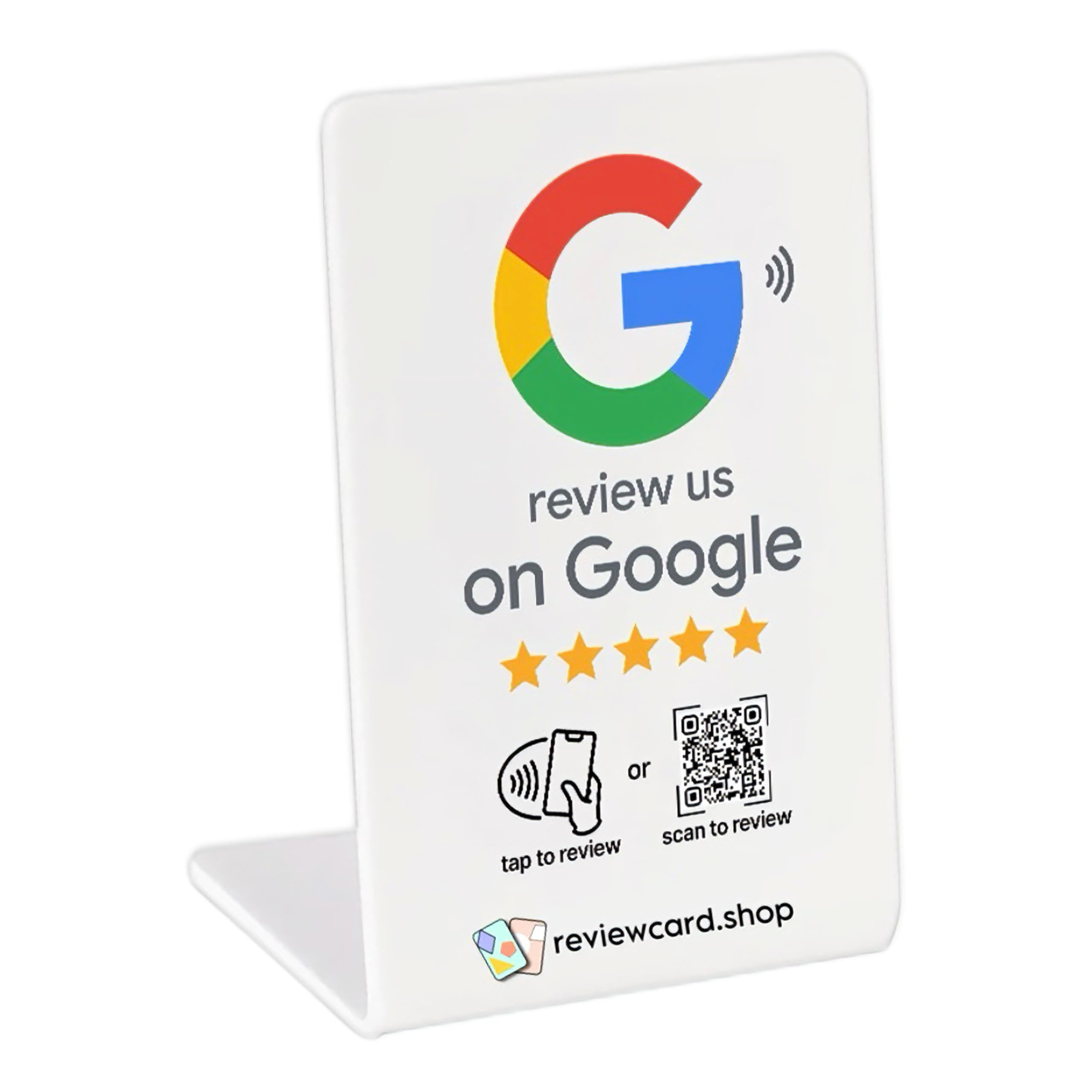 Review Card | NFC Stand - Boost Your Sales and Rank at The top of The Search. (Review Stand, Regular) โ image 1