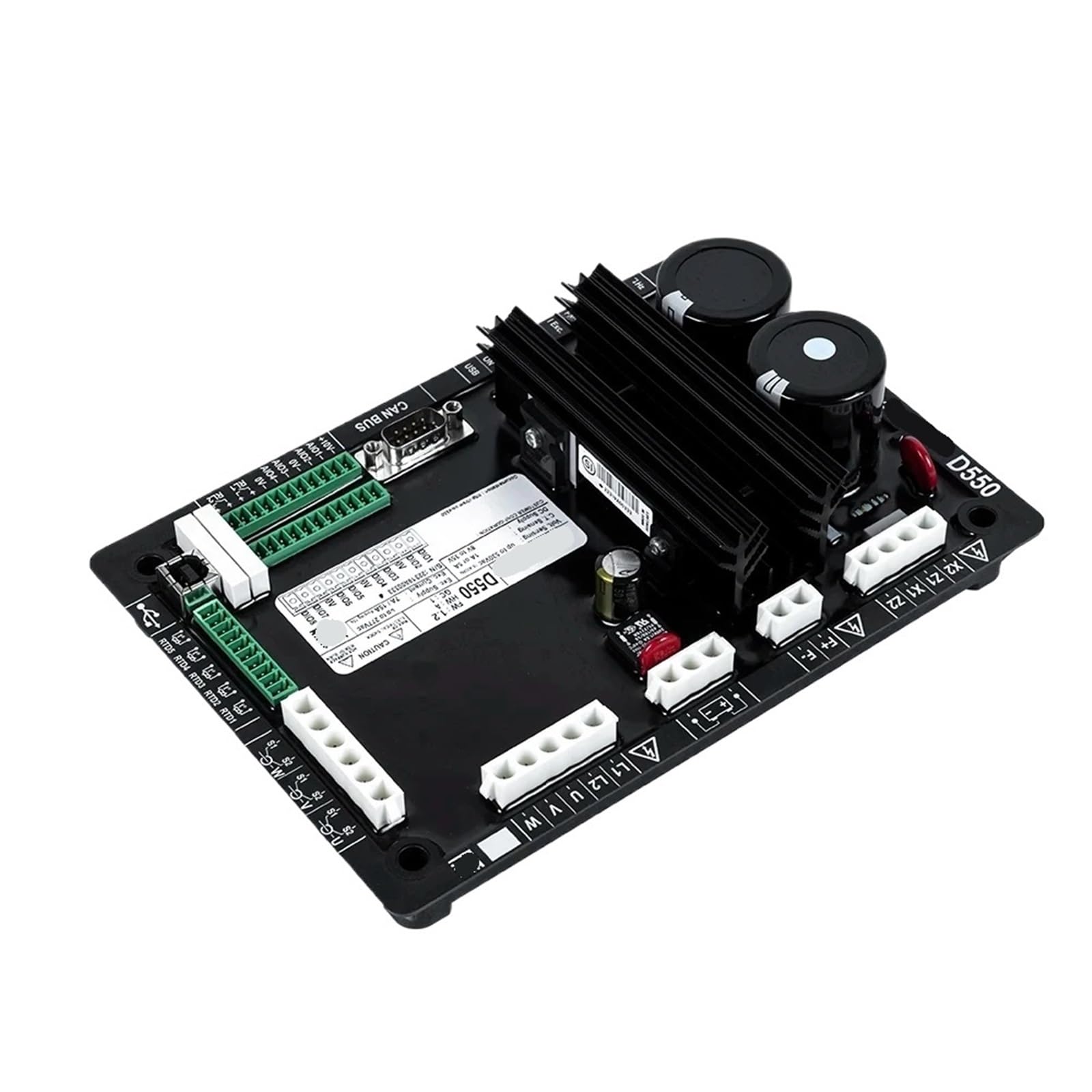 CBRBLCIUL 1pcs D550 Alternator Voltage Regulator AVR for Generator Genset Diesel Engine Parts