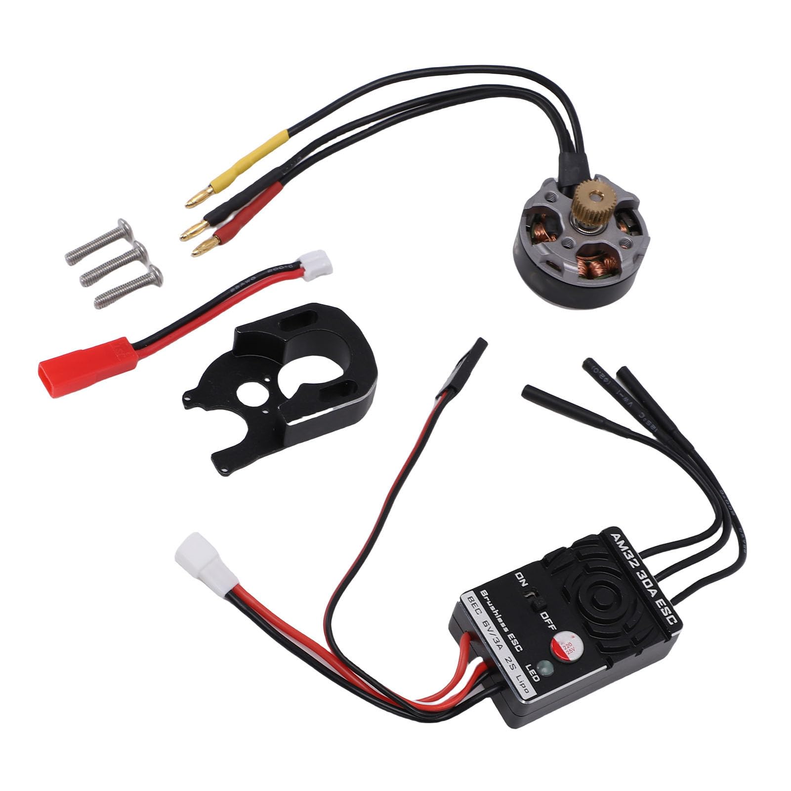 Sonew Silnik Bezszczotkowy z Regulatorem Obrotów, Komplet do SCX24, 24 RC