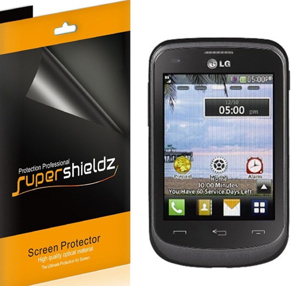 Amazon.com: Supershieldz (6 Pack) Designed for LG 306G and LG 305C ...