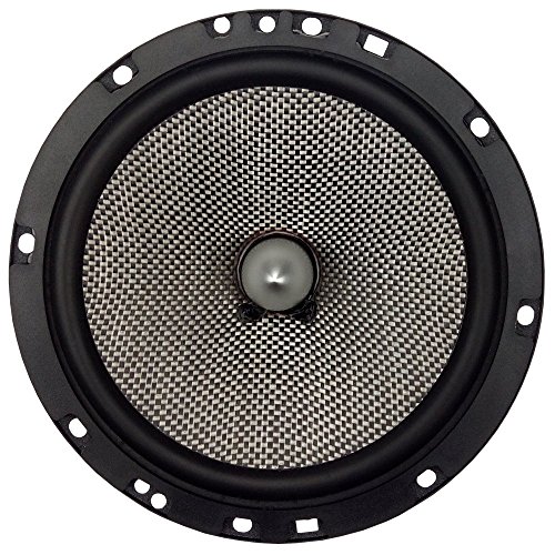 Massive Audio FK6 | 6.5" 2-Way Coaxial Speakers – 75W RMS / 150W Peak, 4 Ohm Car Audio Upgrade with Shallow Mount Design