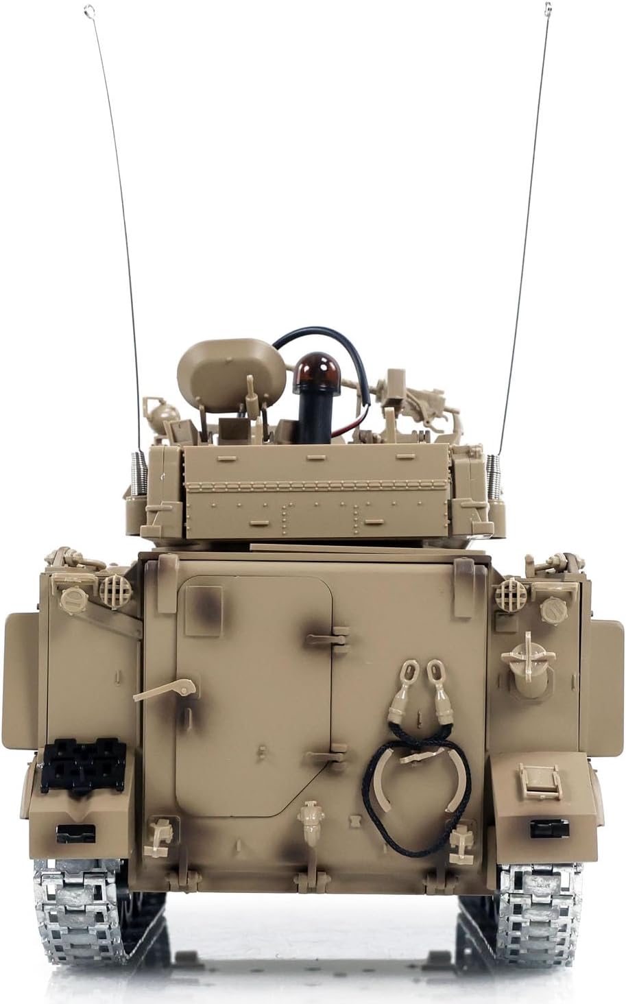TOUCAN RC HOBBY US in Stock 1/16 Tongde Remote Control Tank M2412-A M113A1 MRV Infrared Barrel Recoil Fire Flashing 320 Turret Rotation Metal Drive Gearbox