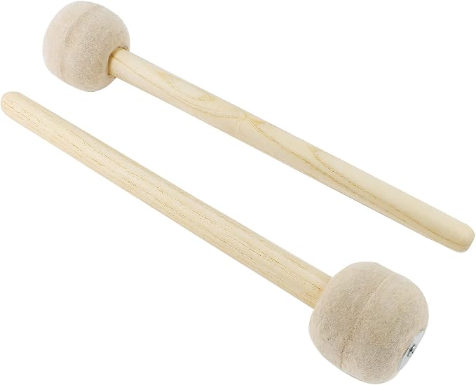 Baquetas para Batería con Cabeza de Fieltro de Lana 2 Pack miniatura 6