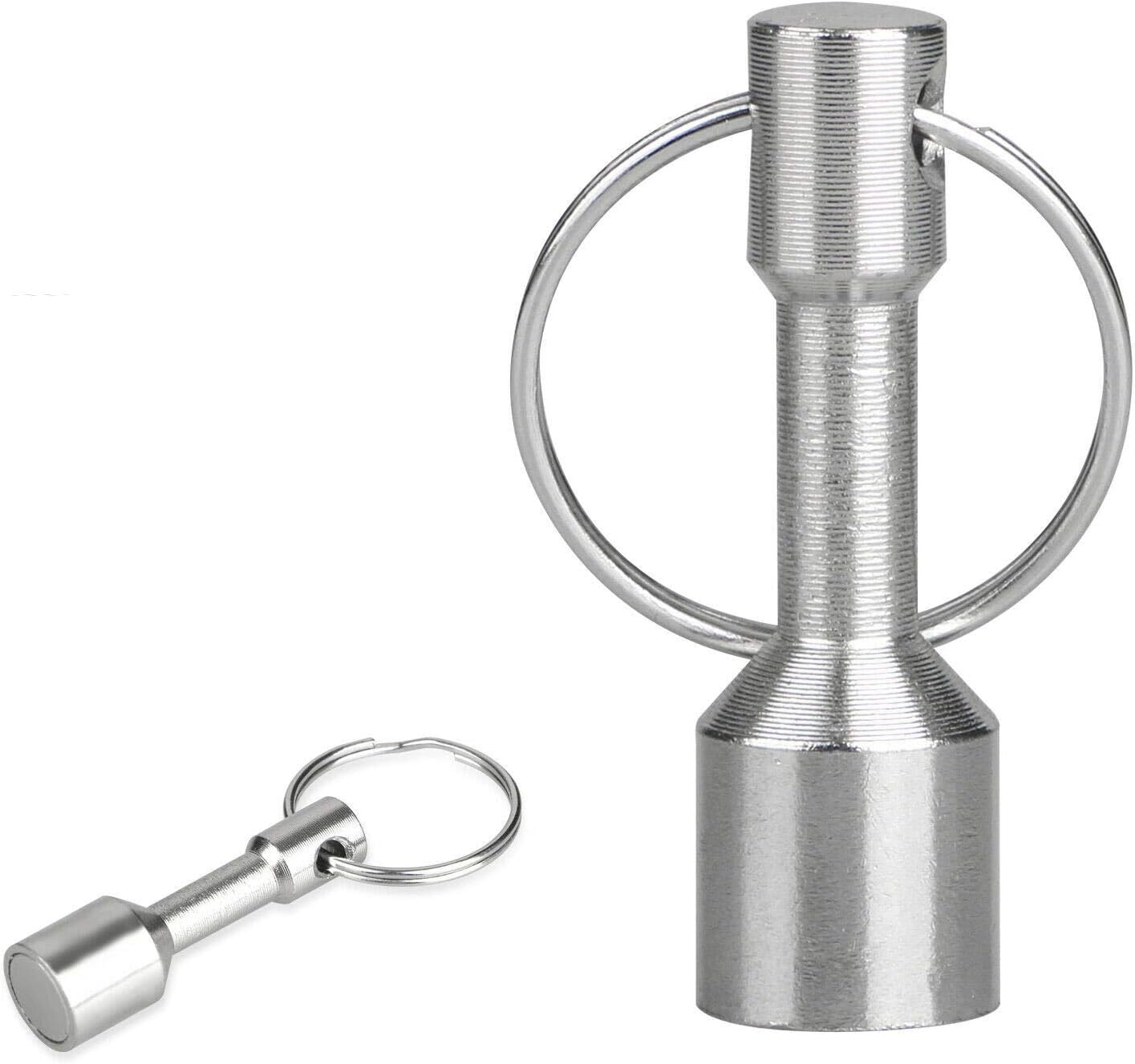 Keychain Magnet Tester for Gold, Silver, Jewelry & Precious Metals with Rare Earth Neodymium Magnets