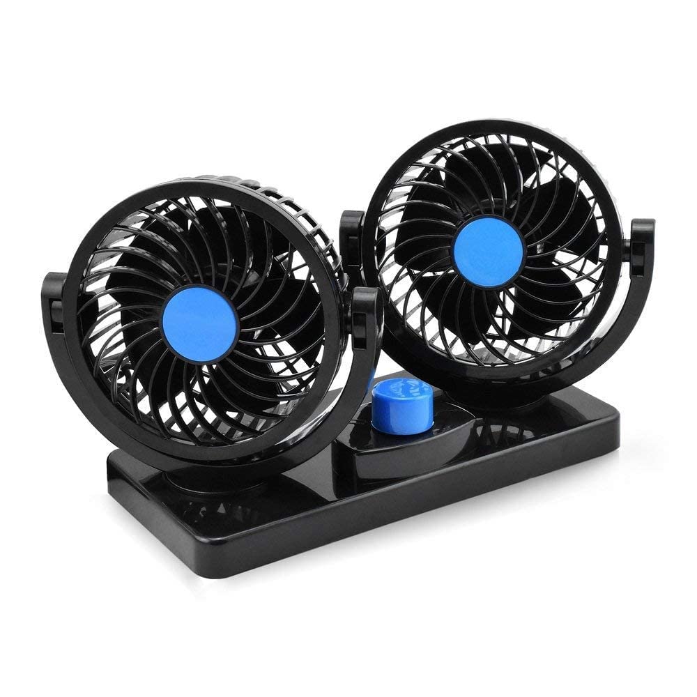 Car Dashboard Fan 12V 360 Degree High Speed Fan - B&b-2 Car Interior-image-20