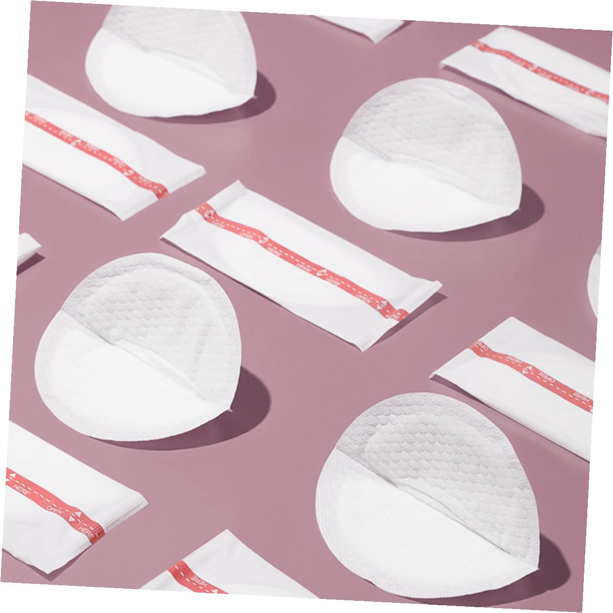 Discos 100 Lactancia para Desechables Materna Absorbentes Piezas Blanco