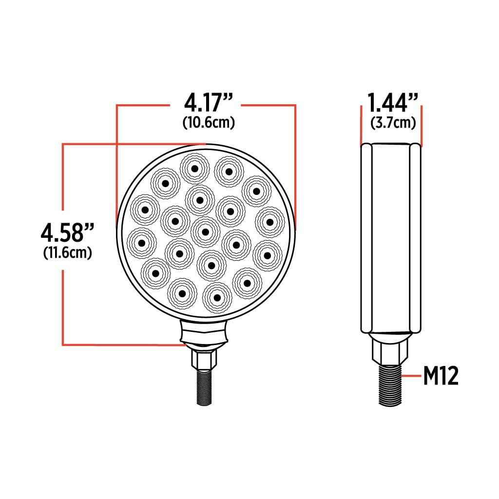 Amazon.com: Trux Accessories TLED-DFCC3 Double Faced Combo Clear