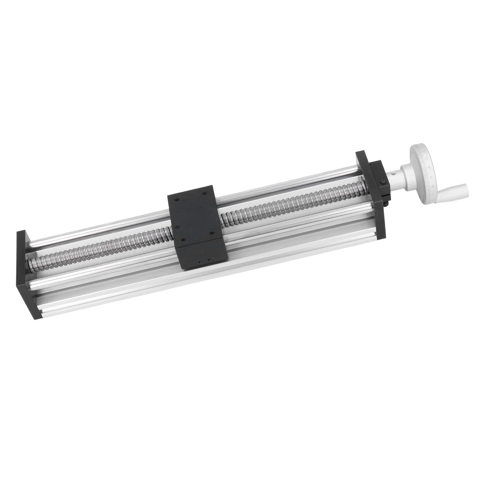 Slitta con Guida Lineare 300 Mm, Blocchi di Scorrimento con Guida Lineare con Cuscinetto SFU1605-300 Mm con Volantino per Macchine CNC, capacità di Carico Massimo di 15 Kg,