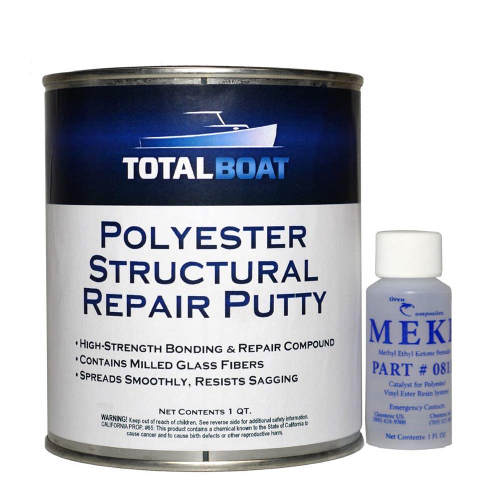 Buy TotalBoat Polyester Structural Repair Putty Marine Grade Long