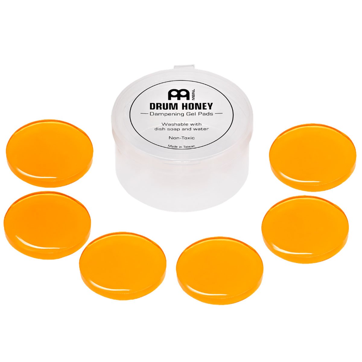Meinl MDH Drum Honey Schlagzeug Dämpfer + keepdrum Damper Pads