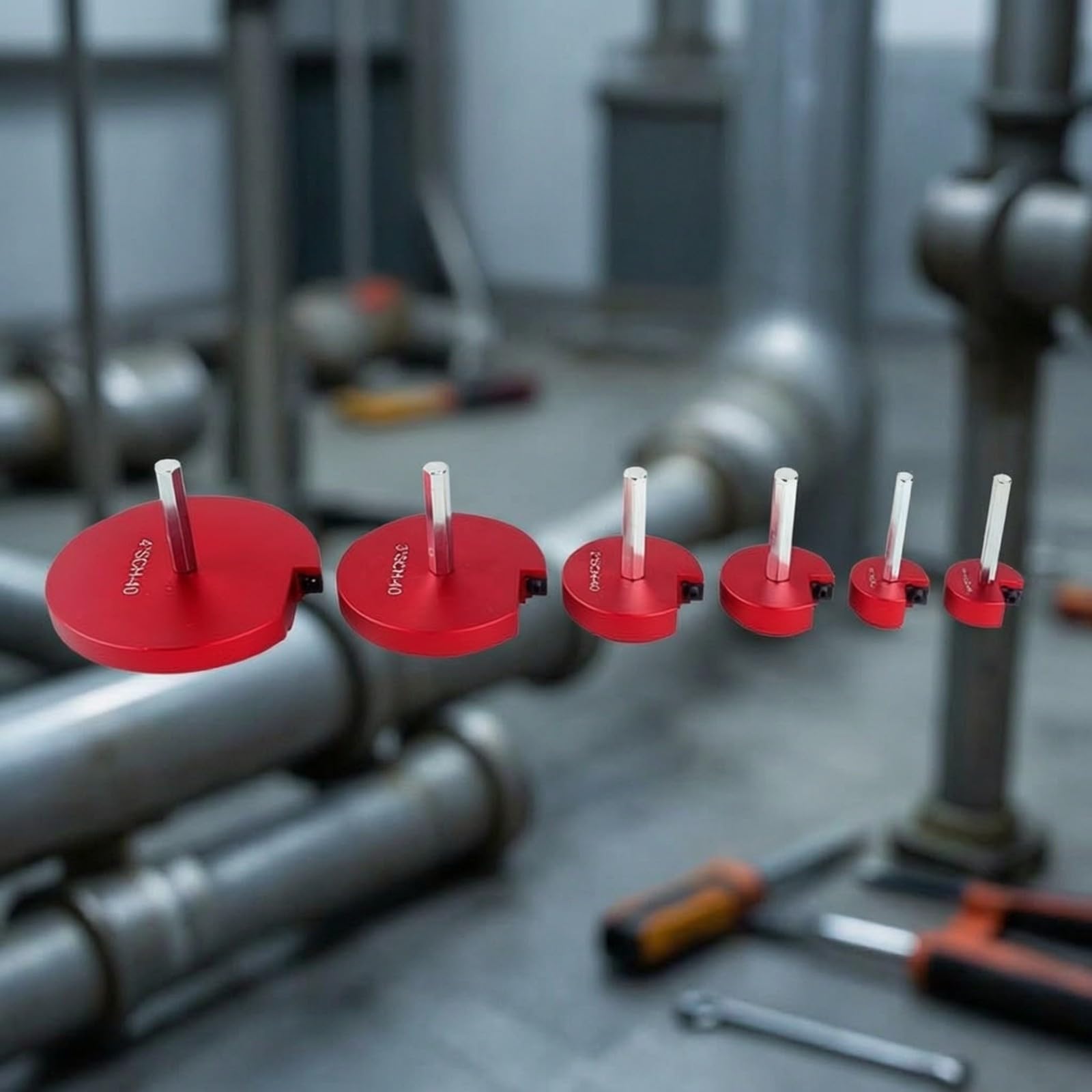 6 Pezzi Alesatore con Valigetta Veloce