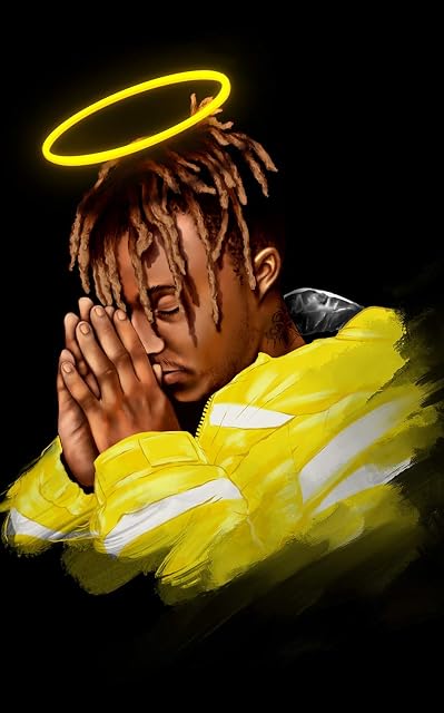Fortiaboot Juice Wrld Art Rap Singer - Poster print Wall 15 x 23 Inches (38 x 58 cm) (380 x 580mm) Gift Decorative Print