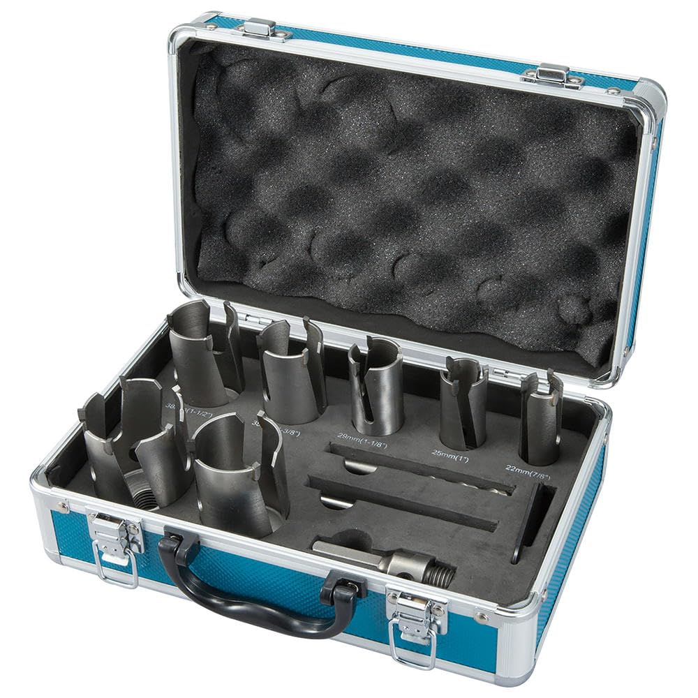 Makita D-51281 Multi-Purpose T.c.t. Holesaw Set 10 Pieces from B&Q