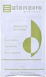 Elemento Mineral Máscara Facial Bio Argila Verde 30g Para pele Oleosa Limpeza Detox e Serenidade