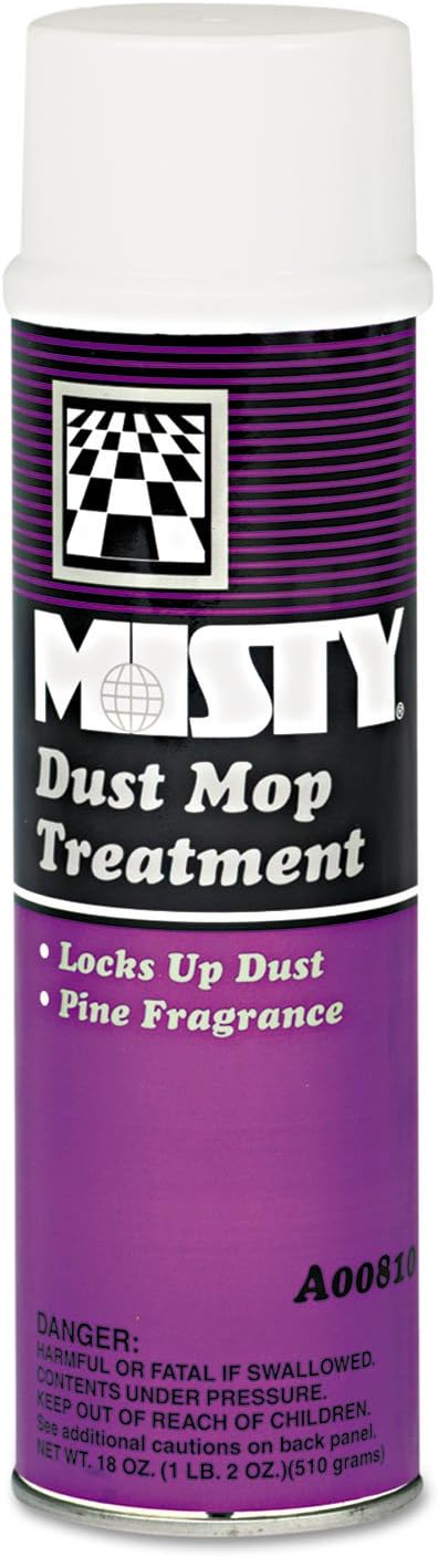 Misty A81020 Dust Mop Treatment Pine 20oz Aerosol 12/Carton