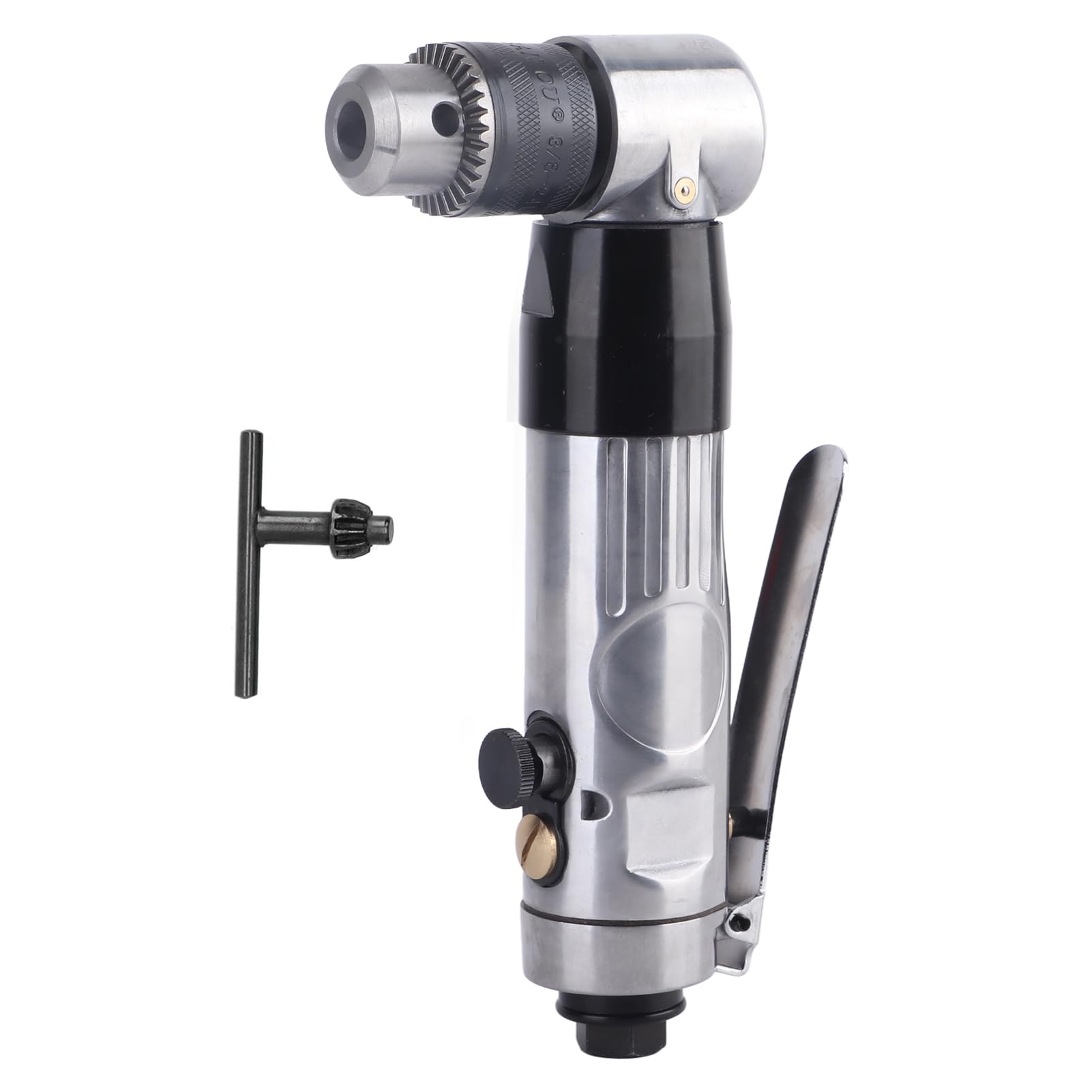 Trapano Pneumatico ad Angolo Retto 90° Reversibile 3/8 Pollici con Accessori per Utensile Pneumatico