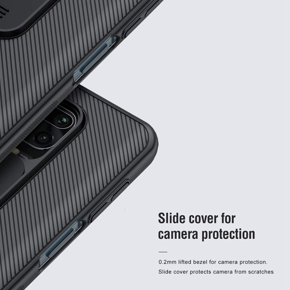Ivoler Silikon Hülle Für Xiaomi Redmi Note 9S / 9 Pro – Ultra Dünn, Stoßfest, Mit Kamera- & Display-Schutz, Mattes Schwarz