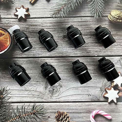 Aplstar APL-L004 E26 E27 Light Socket,8-Pack Black Edison Retro Pendant Lamp Holder thumb #5