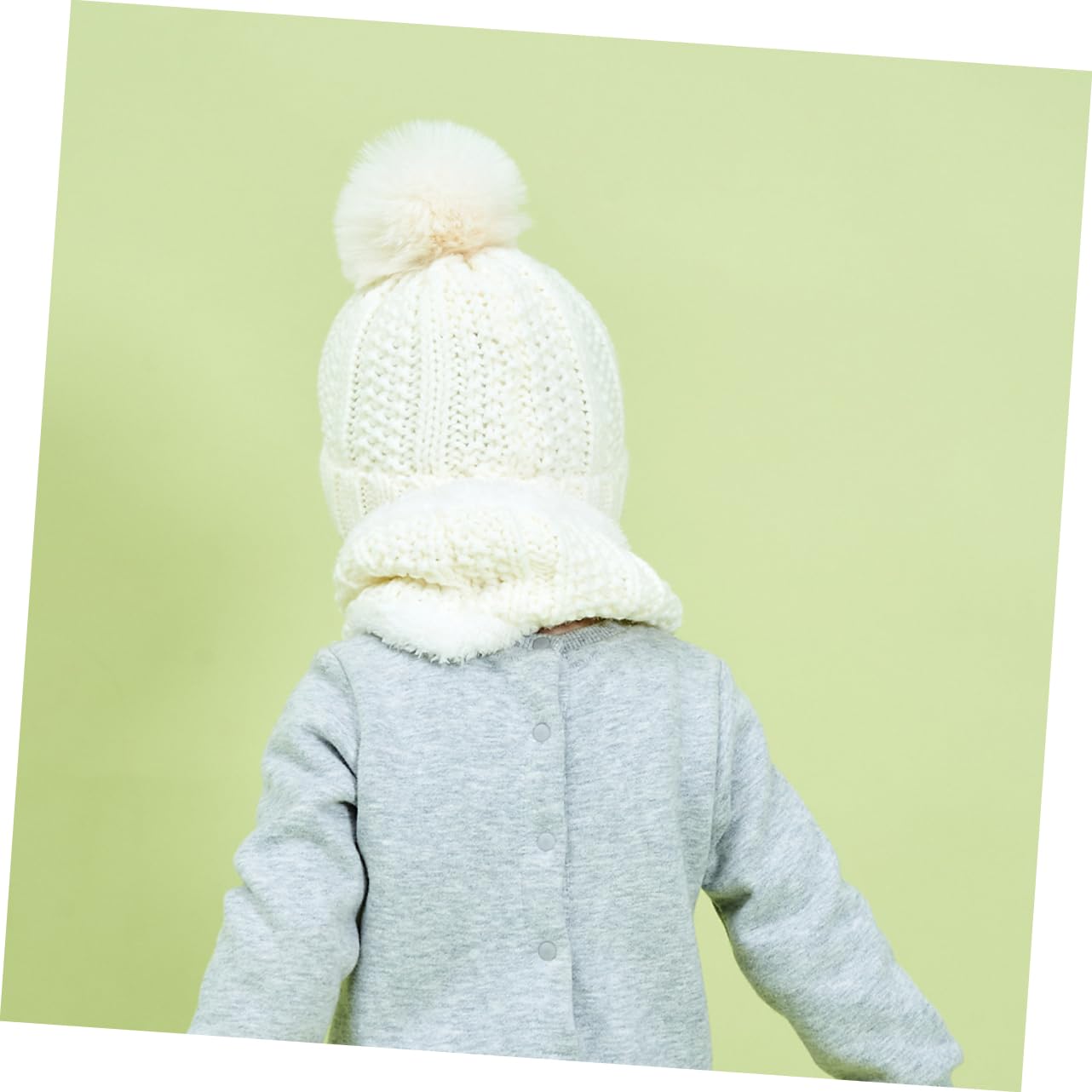 Homoyoyo Gorro Bufanda Sombrero y Adorable para Bebés para Color