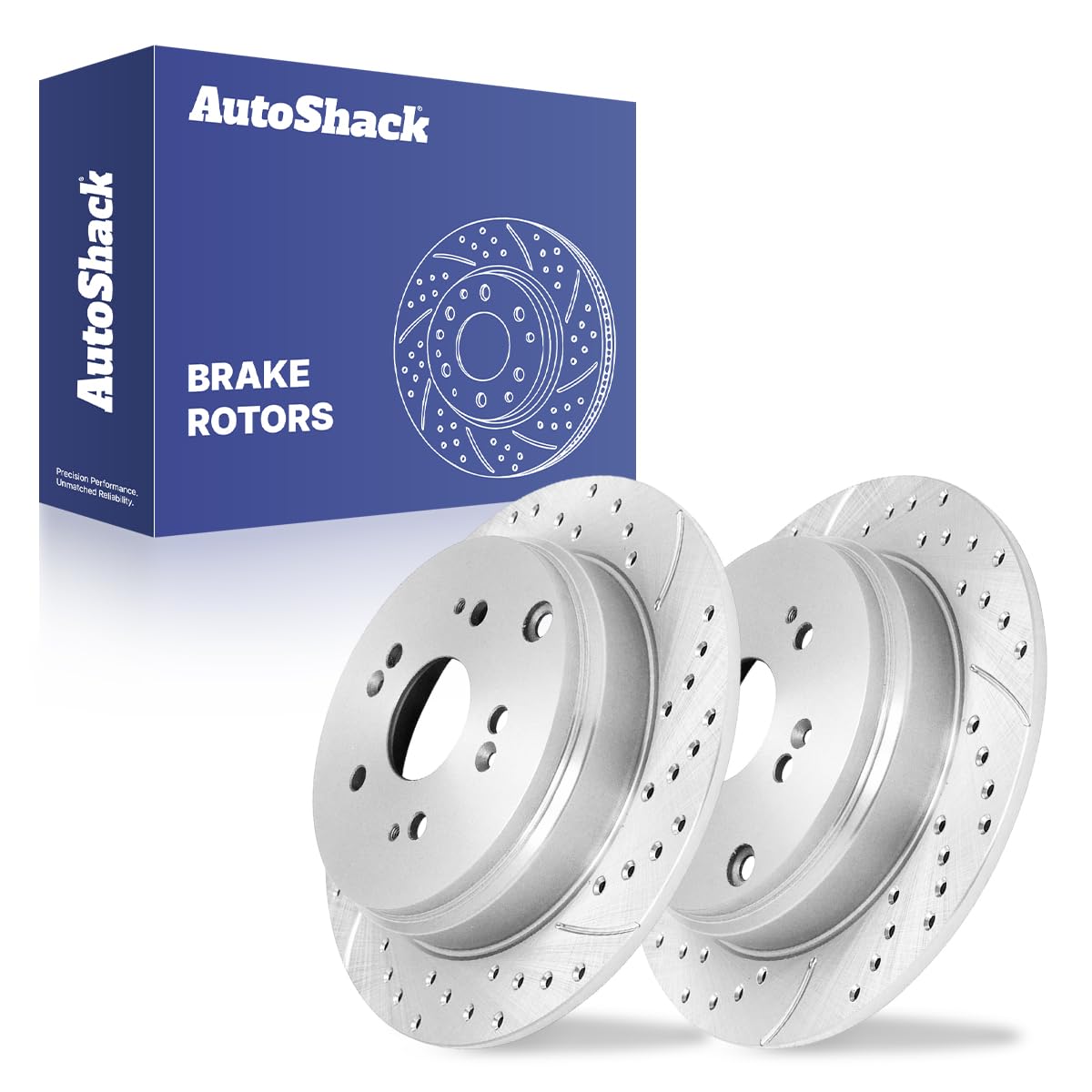 Front Rear Drill Slot Brake Rotors Ceramic Pad Kit For Kia Sorento